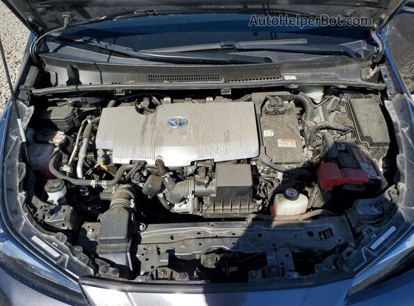 JTDKAMFU7M3130465 2021 TOYOTA PRIUS Charcoal Вид задньої частини салону