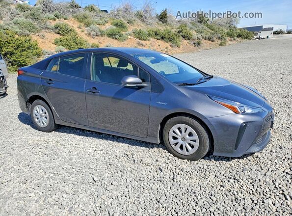 JTDKAMFU7M3130465 2021 TOYOTA PRIUS Charcoal Передня права чверть