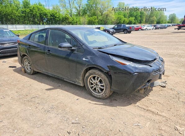 JTDKAMFU7M3151395 2021 TOYOTA PRIUS Black Front right
