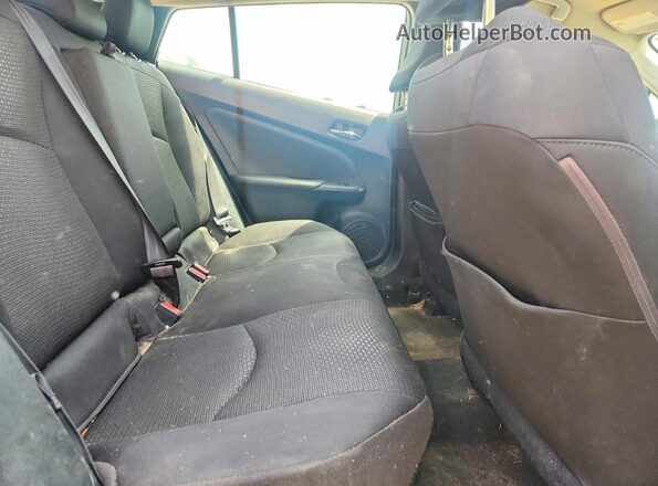 JTDKAMFU7M3151395 2021 TOYOTA PRIUS Black Rear seats view