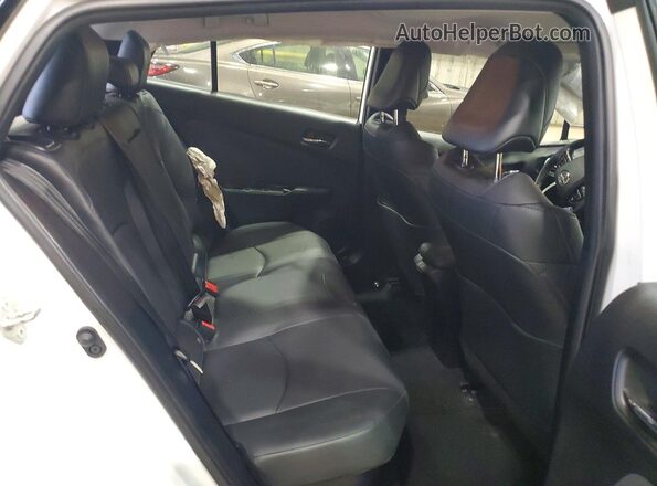 JTDKAMFU7N3170126 2022 TOYOTA PRIUS White Հետևի նստատեղերի տեսք