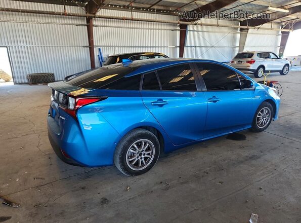 JTDKAMFU8M3148053 2021 TOYOTA PRIUS Blue Rear right