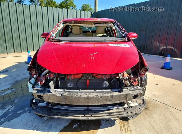 JTDKAMFU8N3172290 2022 TOYOTA PRIUS Red Вид спереду