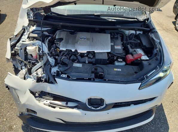 JTDKAMFU8N3176548 2022 TOYOTA PRIUS White Вид задньої частини салону