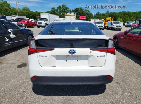 JTDKAMFU8N3176548 2022 TOYOTA PRIUS White Вид ззаду