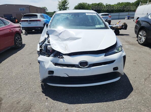 JTDKAMFU8N3176548 2022 TOYOTA PRIUS White 