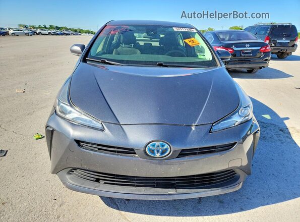 JTDKAMFU9M3143945 2021 TOYOTA PRIUS Серый Вид спереди