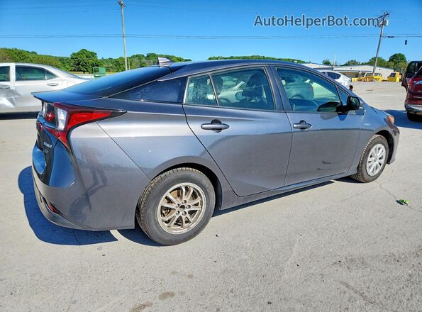JTDKAMFU9M3143945 2021 TOYOTA PRIUS Серый Задняя правая четверть
