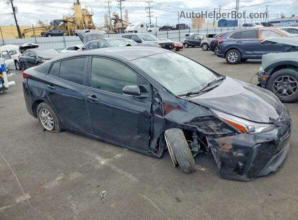 JTDKAMFU9M3148756 2021 TOYOTA PRIUS Black Front right