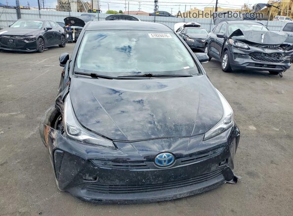 JTDKAMFU9M3148756 2021 TOYOTA PRIUS Black Front view