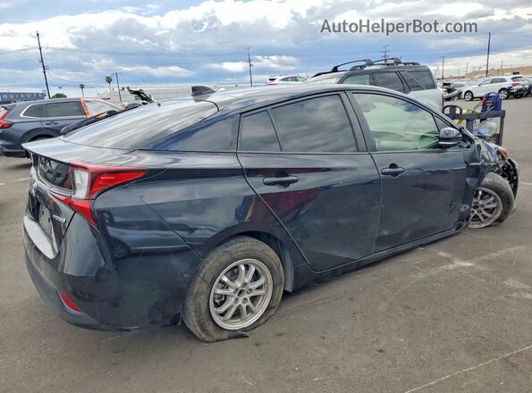 JTDKAMFU9M3148756 2021 TOYOTA PRIUS Black Rear right