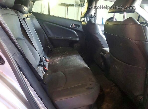 JTDKAMFUXM3132758 2021 TOYOTA PRIUS Silver Vista de los asientos traseros