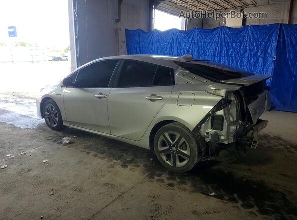 JTDKAMFUXM3132758 2021 TOYOTA PRIUS Silver Trasero izquierdo