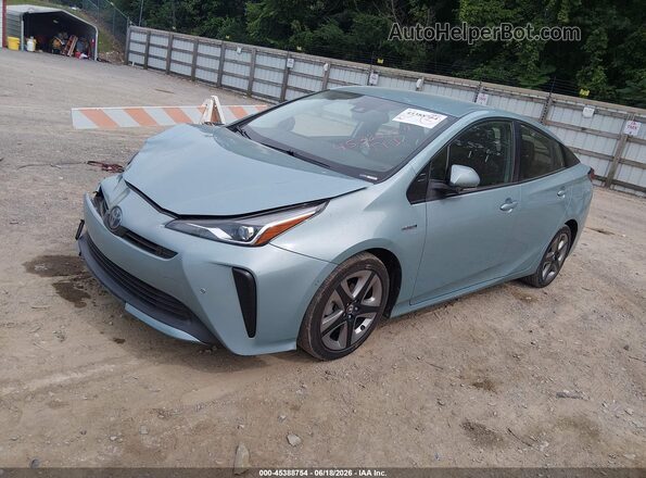 JTDKAMFUXM3138351 2021 TOYOTA PRIUS Blue Front left
