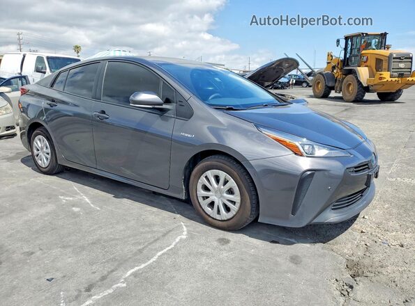 JTDKAMFUXM3149236 2021 TOYOTA PRIUS Gray 