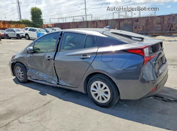JTDKAMFUXM3149236 2021 TOYOTA PRIUS Gray 