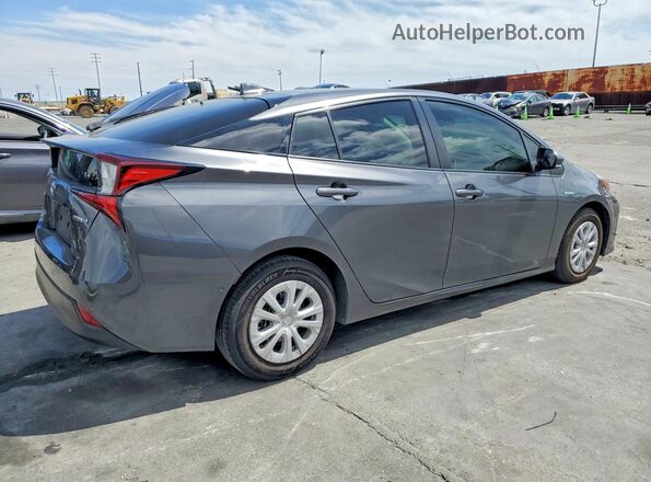 JTDKAMFUXM3149236 2021 TOYOTA PRIUS Gray 