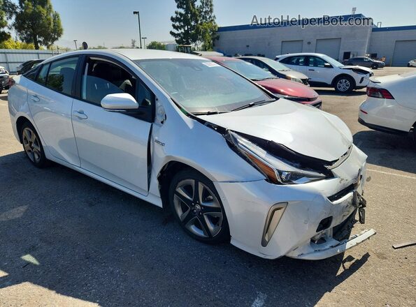 JTDKAMFUXN3170539 2022 TOYOTA PRIUS White Առջևի աջ