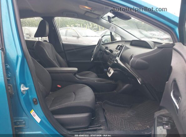 JTDKARFP0H3025831 2017 TOYOTA PRIUS PRIME Blue Front interior view