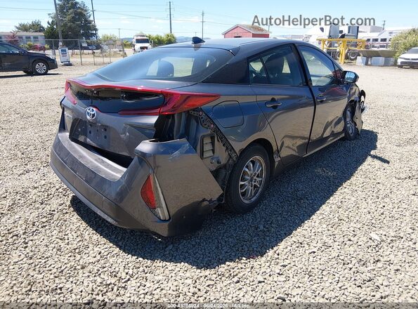 JTDKARFP0J3103255 2018 TOYOTA PRIUS PRIME Gray Задня права чверть