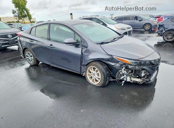 JTDKARFP0L3127378 2020 TOYOTA PRIUS Gray წინა მარჯვენა