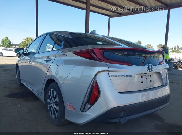 JTDKARFP0L3136811 2020 TOYOTA PRIUS PRIME Silver უკანა მარცხენა