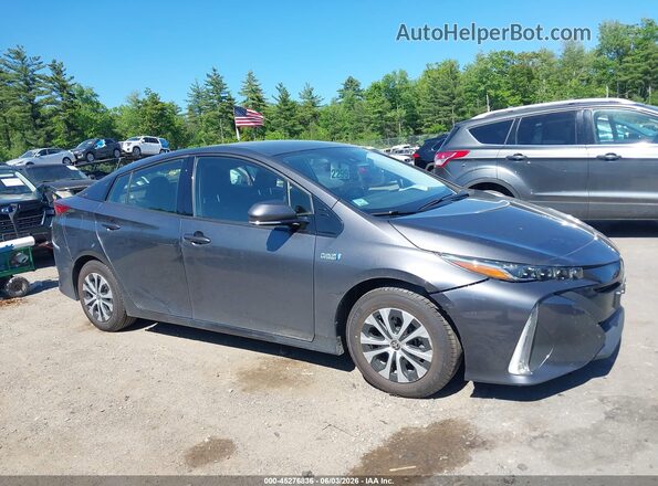 JTDKARFP0L3141958 2020 TOYOTA PRIUS PRIME Gray 