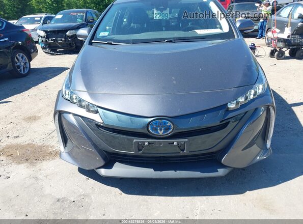 JTDKARFP0L3141958 2020 TOYOTA PRIUS PRIME Gray Vista del cuadro de instrumentos