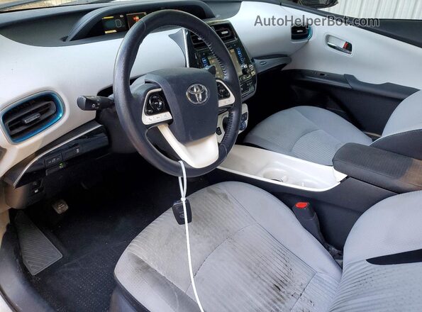 JTDKARFP1H3002090 2017 TOYOTA PRIUS Silver Vista del salpicadero