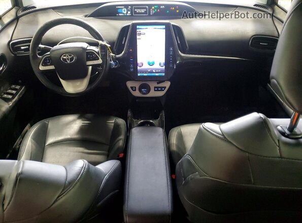 JTDKARFP1H3006494 2017 TOYOTA PRIUS White Вид панелі приладів