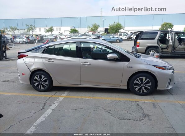 JTDKARFP1H3048423 2017 TOYOTA PRIUS PRIME Beige Widok wnętrza z tyłu