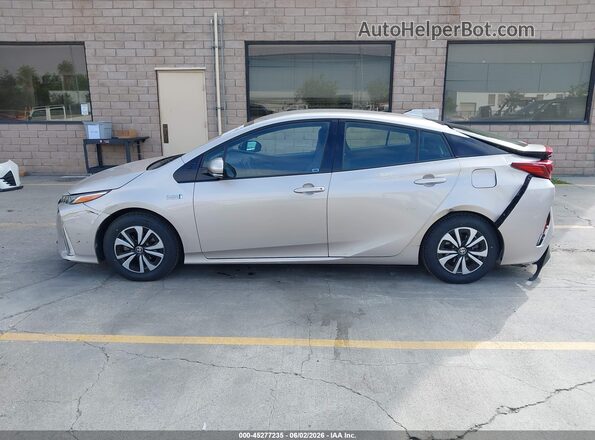 JTDKARFP1H3048423 2017 TOYOTA PRIUS PRIME Beige Widok wnętrza 360 stopni