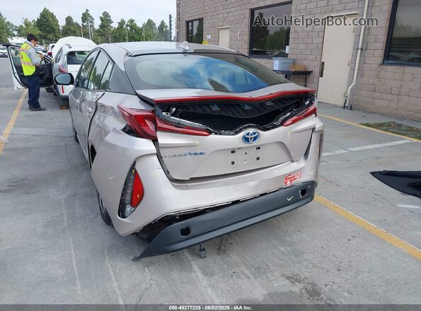 JTDKARFP1H3048423 2017 TOYOTA PRIUS PRIME Beige Widok z przodu