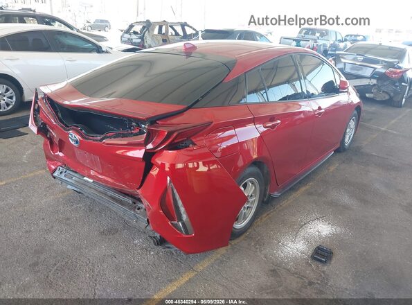 JTDKARFP1H3059079 2017 TOYOTA PRIUS PRIME Red Հետևի աջ