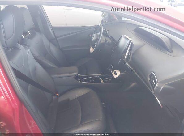 JTDKARFP1H3059079 2017 TOYOTA PRIUS PRIME Red Սալոնի դիմացի տեսք
