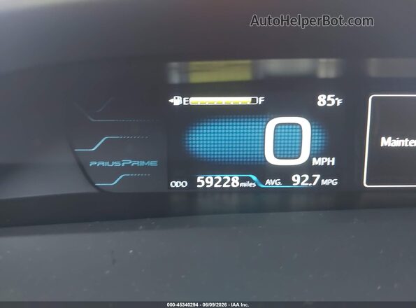 JTDKARFP1H3059079 2017 TOYOTA PRIUS PRIME Red 