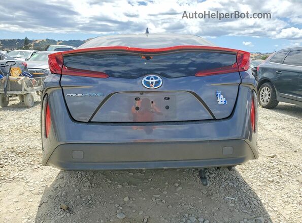 JTDKARFP1K3106005 2019 TOYOTA PRIUS Gray Widok z tyłu