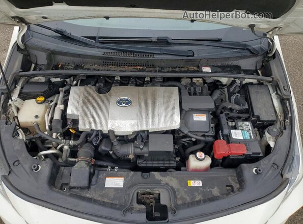 JTDKARFP1L3126451 2020 TOYOTA PRIUS Beige უკანა სალონის ხედი