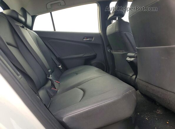 JTDKARFP1L3126451 2020 TOYOTA PRIUS Beige უკანა სავარძლების ხედი