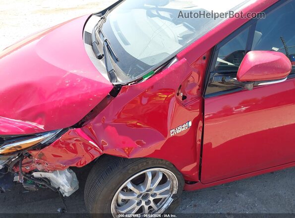 JTDKARFP1L3128295 2020 TOYOTA PRIUS PRIME Red 