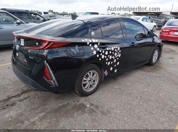JTDKARFP1L3145341 2020 TOYOTA PRIUS PRIME Black Tył prawy