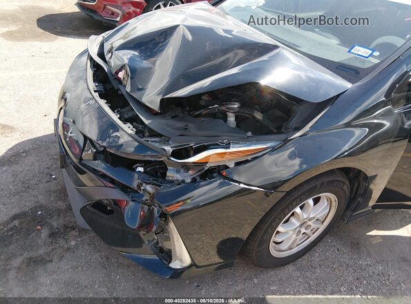 JTDKARFP1L3145341 2020 TOYOTA PRIUS PRIME Black Widok z przodu