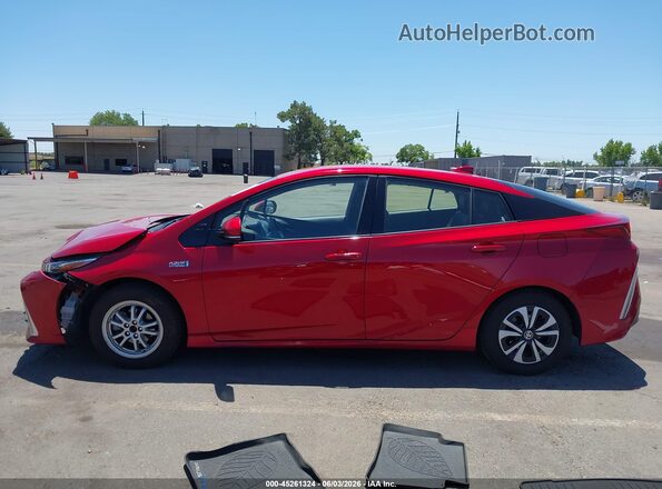 JTDKARFP2H3023532 2017 TOYOTA PRIUS PRIME Red 