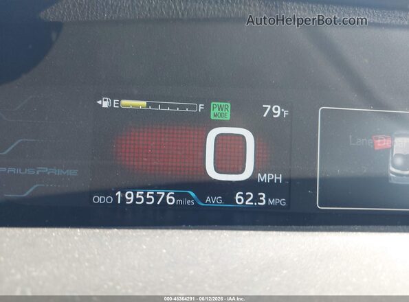 JTDKARFP2H3057664 2017 TOYOTA PRIUS PRIME White 