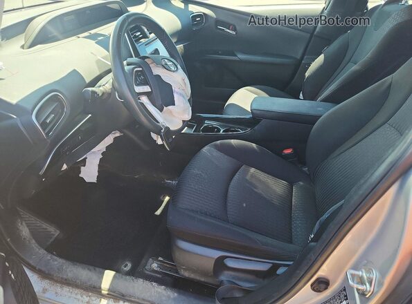 JTDKARFP2J3076303 2018 TOYOTA PRIUS Silver წინა სალონის ხედი
