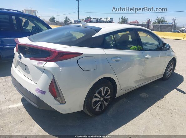 JTDKARFP2J3102835 2018 TOYOTA PRIUS PRIME White Задня права чверть