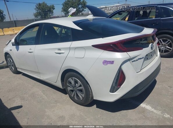 JTDKARFP2J3102835 2018 TOYOTA PRIUS PRIME White Задня ліва чверть