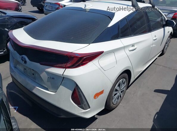 JTDKARFP2L3131433 2020 TOYOTA PRIUS PRIME Белый Задняя правая четверть