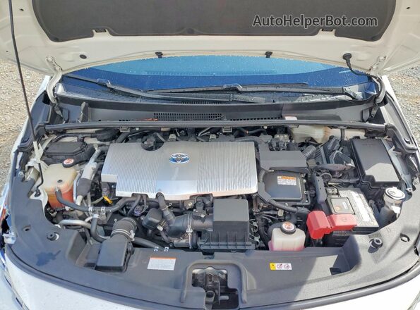 JTDKARFP2L3159412 2020 TOYOTA PRIUS Белый Вид задней части салона