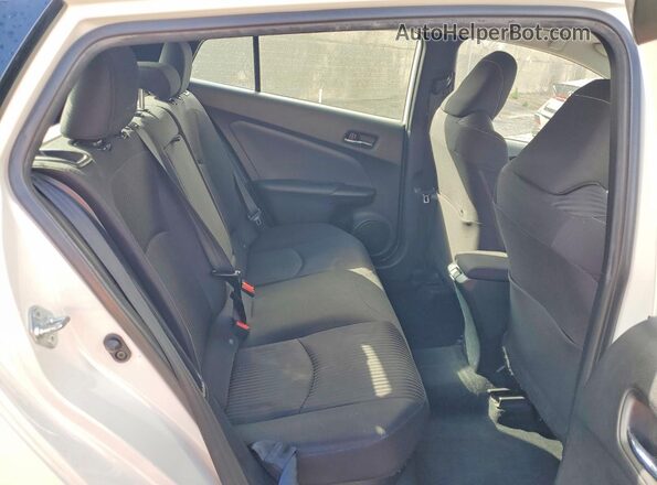 JTDKARFP2L3159412 2020 TOYOTA PRIUS Белый Вид задних сидений